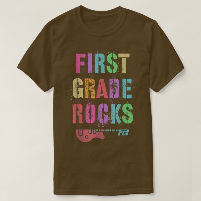 Camiseta Equipe de Professores Rockstar FIRS, 1rua GRADE RO (Frente do Design)