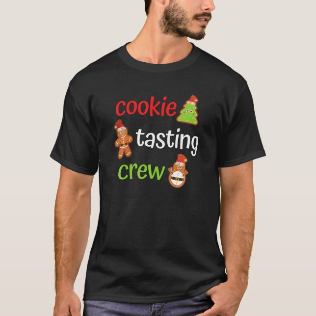 Camiseta Equipe de Provando Cookie Correspondência Familiar (Frente)