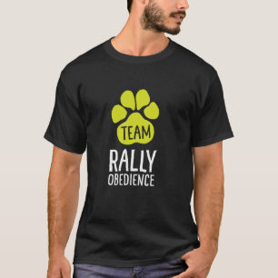 Camiseta Equipe de Rally Obediência Esportiva do Tinas Dog
