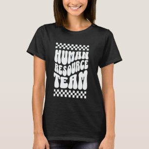 Camiseta Equipe de Recursos Humanos Esquadra de RH Equipe d