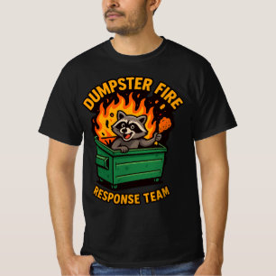 Camiseta Equipe de resposta a incêndios do Dumpster l Racco