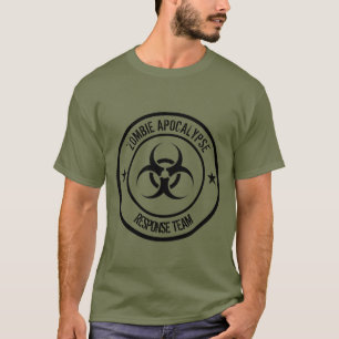 Camiseta Equipe de Resposta Apocalypse Zombie