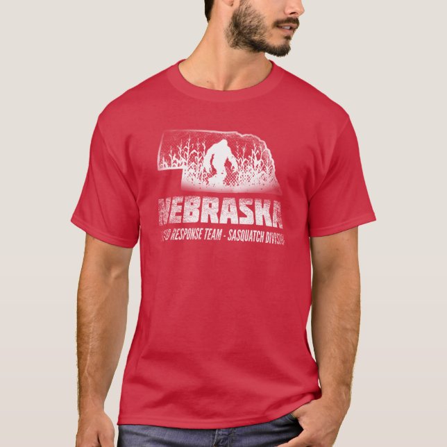 CAMISETA EQUIPE DE RESPOSTA BIGFOOT NEBRASKA (Frente)