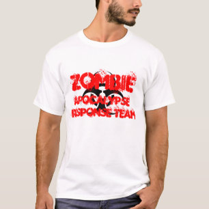 Camiseta Equipe de resposta do apocalipse zombie