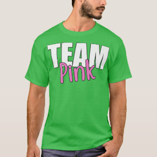 Camiseta Equipe de Revolução de Gênero Equipe de Festa Rosa