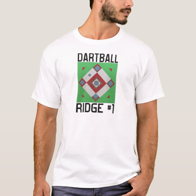Camiseta Equipe de Ridge #1 Dartball (Frente)
