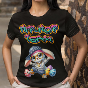 Camiseta Equipe De Salto De Anel Coelho Do felz pascoa