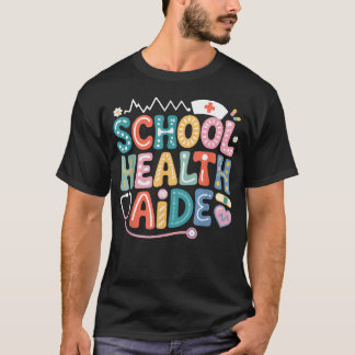 Camiseta Equipe de Saúde da Escola Equipe de Assistente de