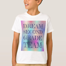 Camiseta equipe de segundo grau