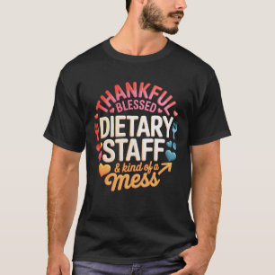 Camiseta Equipe De Serviço De Alimentação Do Refeitório Agr