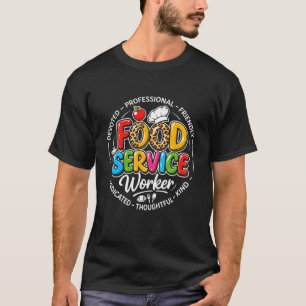 Camiseta Equipe de Serviço de Alimentação Orgulhosa de Reco