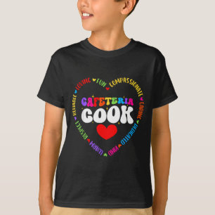 Camiseta Equipe de Serviços de Alimentação Auxiliar de Cozi