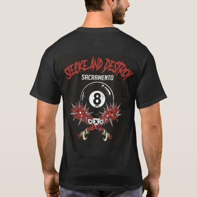 Camiseta Equipe de Siecke & Destroy T-Shirt (Verso)