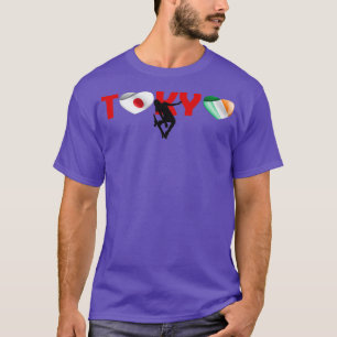 Camiseta Equipe de Skateboard incrível na Tóquio Irlanda