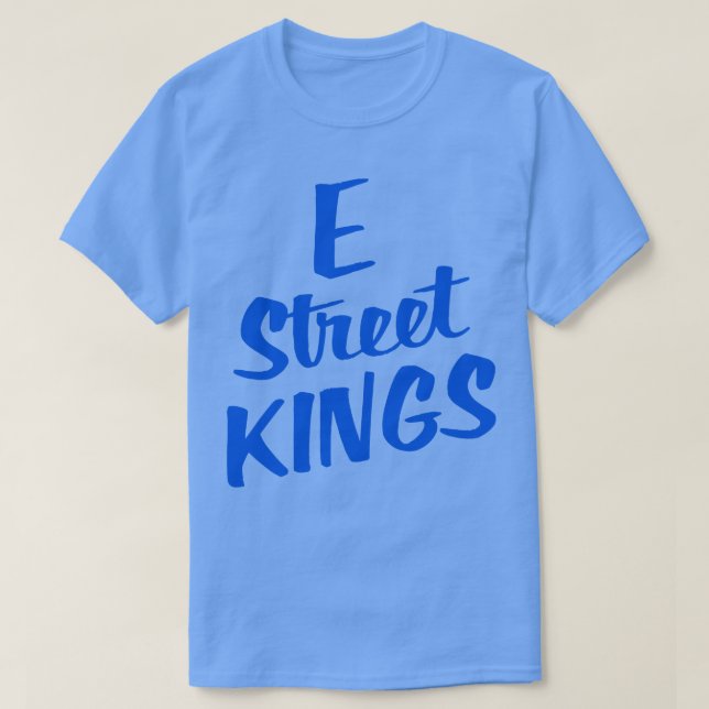 Camiseta Equipe de Softball da E Street KINGS (Frente do Design)