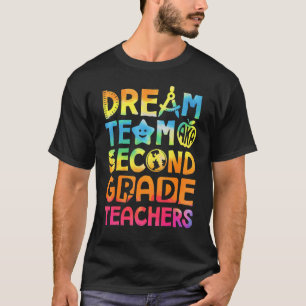 Camiseta Equipe De Sonho Com Professores Do Segundo Ano De