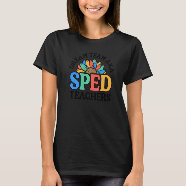 Camiseta Equipe de Sonhos AKA Professores SPED Flo de Educa (Frente)