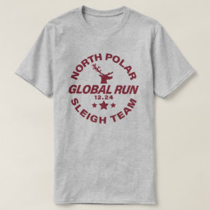 Camiseta Equipe de Sono Polar do Norte - Execução Global