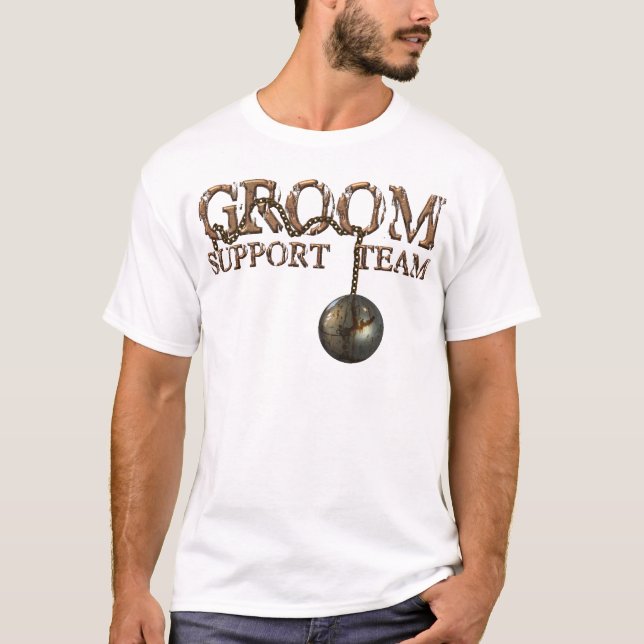 Camiseta Equipe de Suporte do Grupo de Ball and Chains (Frente)