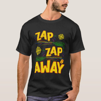 Camiseta Equipe de Tag Zap Away Player Laser
