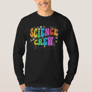 Camiseta Equipe de Tecnologia Groovy SCIENCE CREW Esquadrão