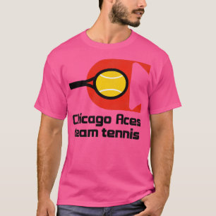 Camiseta Equipe de Tênis com Defeito de Chicago Aces