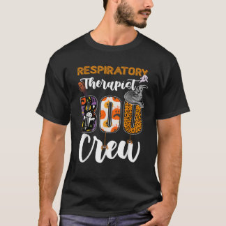 Camiseta Equipe de Terapeuta Respiratório Boo Fantasma Tera