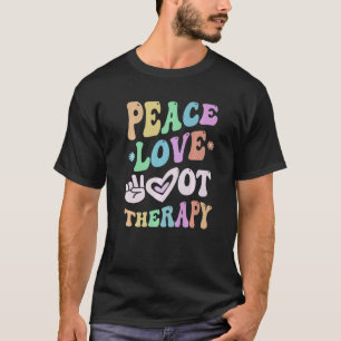 Camiseta Equipe de Terapia Ocupacional do PEAVE LOVE O T
