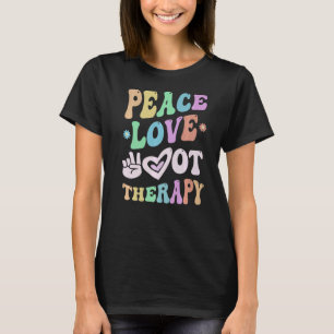 Camiseta Equipe de Terapia Ocupacional do PEAVE LOVE O T