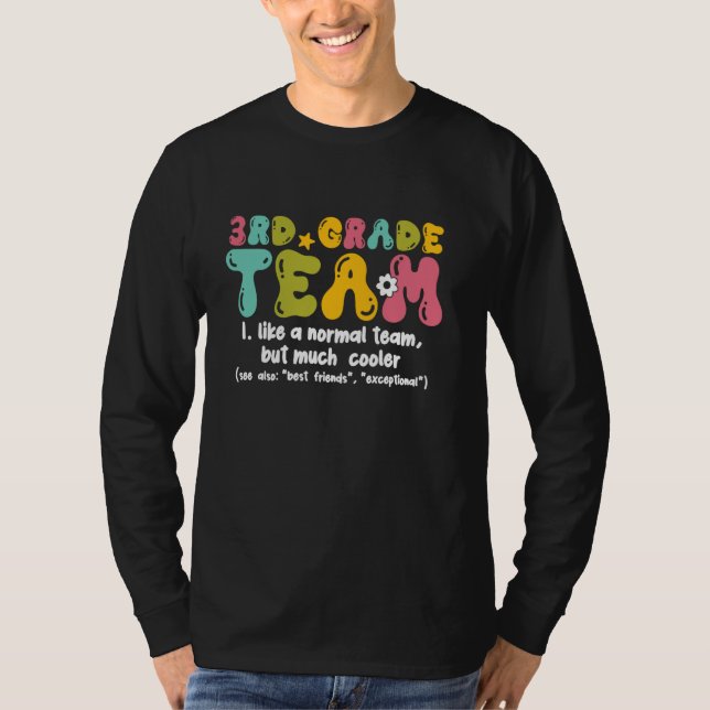 Camiseta Equipe De Terceiro Nível Como Equipe Normal Mas Mu (Frente)
