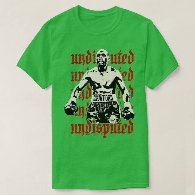 Camiseta equipe de terence crawford (Frente do Design)