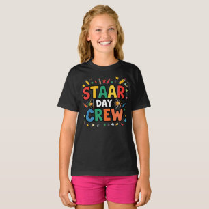 Camiseta Equipe de Teste Engraçado da Escola de Tripulação