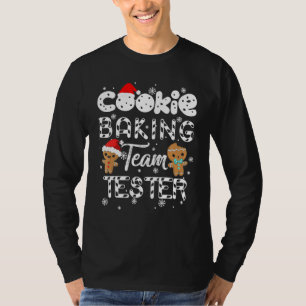 Camiseta Equipe de Testes de Panificação de Biscoitos Ginge