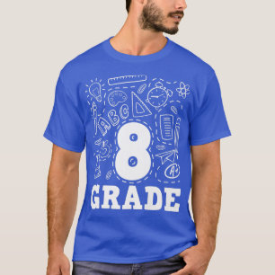 Camiseta Equipe de Tipografia do 8º ano de volta ao Sch