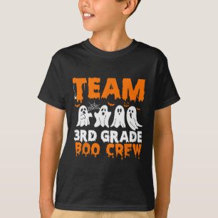 Camiseta Equipe de Tripulação de Boo do 3º ano