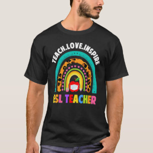 Camiseta Equipe De Tripulação Do Esquadrão Do Professor Esl