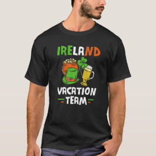 Camiseta Equipe de Vacinas da Irlanda Leprechaun Irish St P