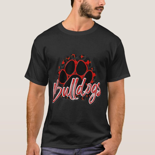 Camiseta Equipe de Ventiladores da Escola de Esporte Red Bl (Frente)