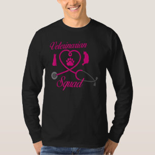 Camiseta Equipe de Veterinário Técnico de Veterinária 3