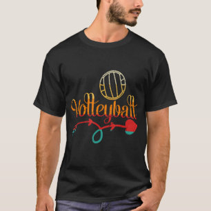 Camiseta Equipe de Volei Retro Atletica Esporte Rede Estica