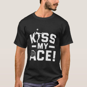 Camiseta Equipe De Voleibol Beija Meu Jogador De Voleibol A