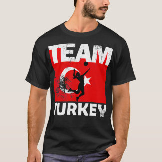 Camiseta Equipe de Voleibol da Turquia