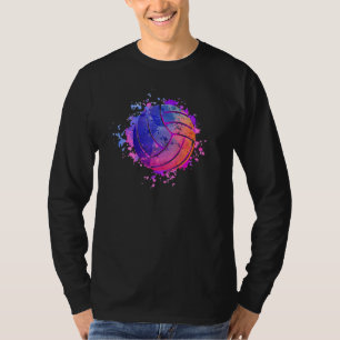 Camiseta Equipe de Voleibol de Praia de Watercolor Playe de