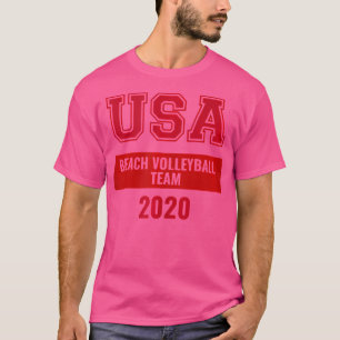 Camiseta Equipe De Voleibol De Praia Dos Eua 2020