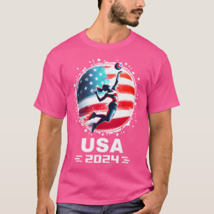 Camiseta Equipe De Voleibol Dos Eua 2024