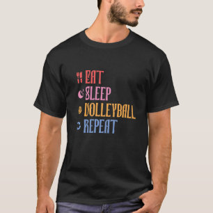 Camiseta Equipe de Voleibol Repetitiva De Sono