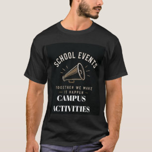 Camiseta 🎓 Equipe de Voluntários de Eventos Escolares Tipo