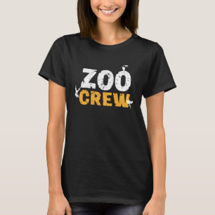 Camiseta Equipe de Zoólogo do Zoológico Safari Crew Equipe