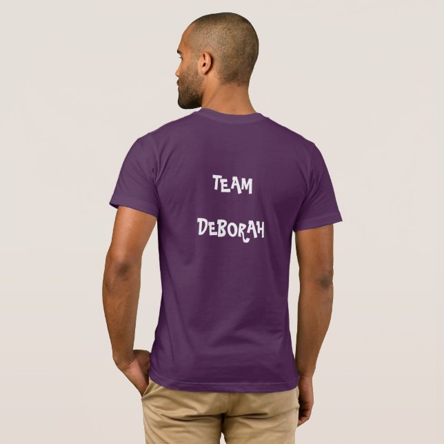 Camiseta equipe Deborah T-Shirt (Parte Traseira Completa)