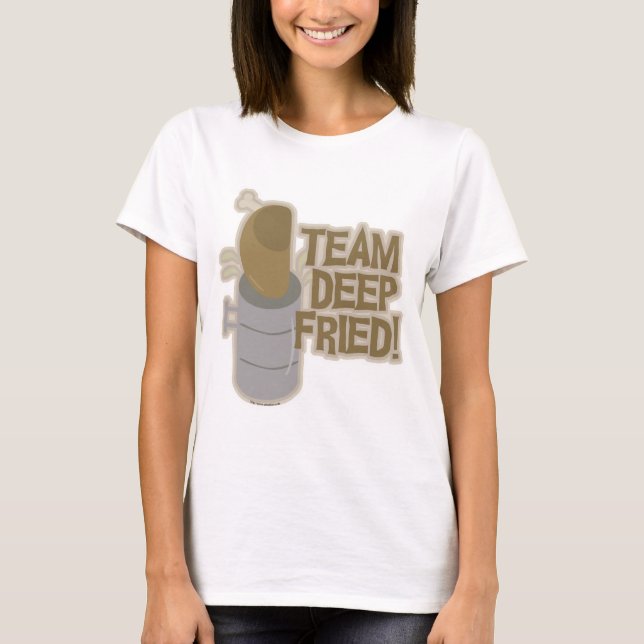 Camiseta Equipe Deep Fried Turkey! (Frente)